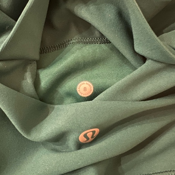 Lululemon teal mid rise yoga leggings - Picture 3 of 4